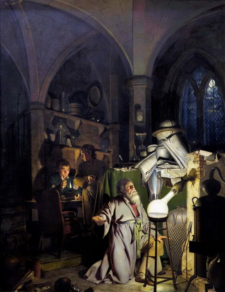 The Alchemist by Joseph Wright