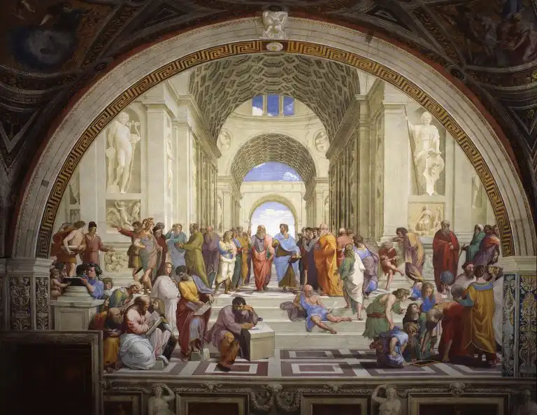 The School of Athens, Raphael, 1509–1510