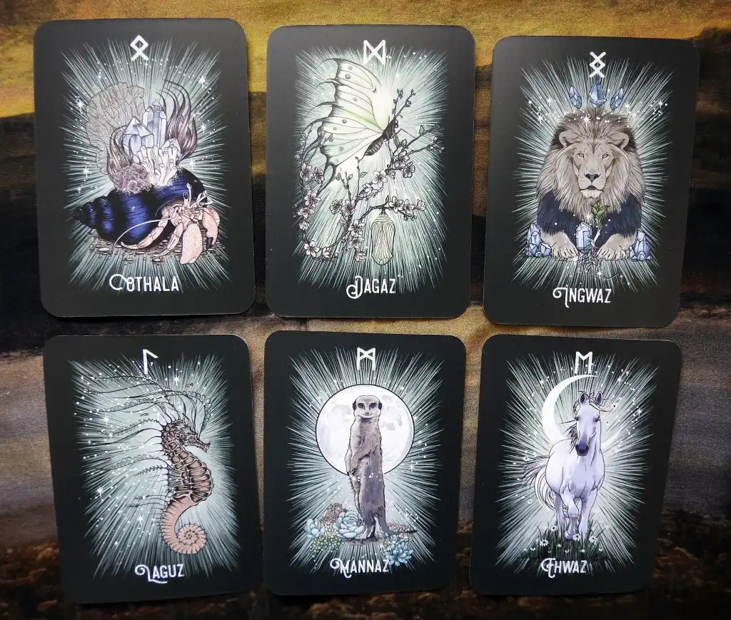 Witch's Familiar Runic Oracle Cards