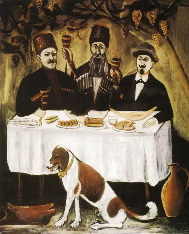 Pirosmani - Feast of Three Noblemen