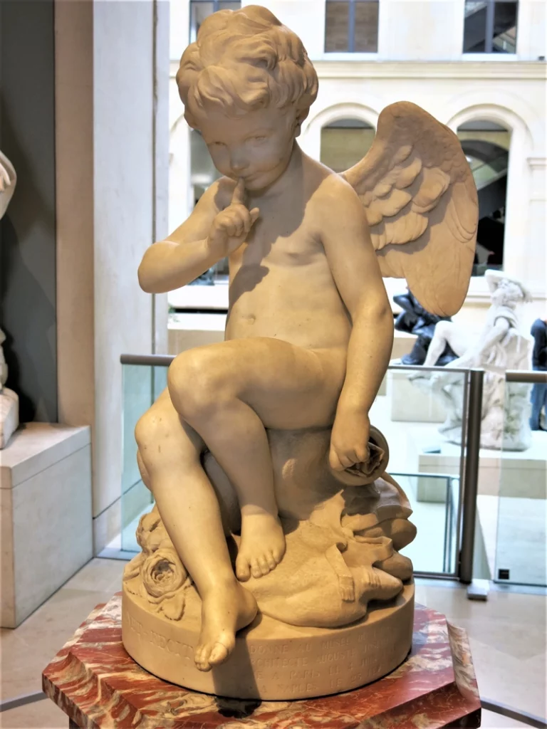 The Menacing Cupid by Étienne-Maurice Falconet, 1757
