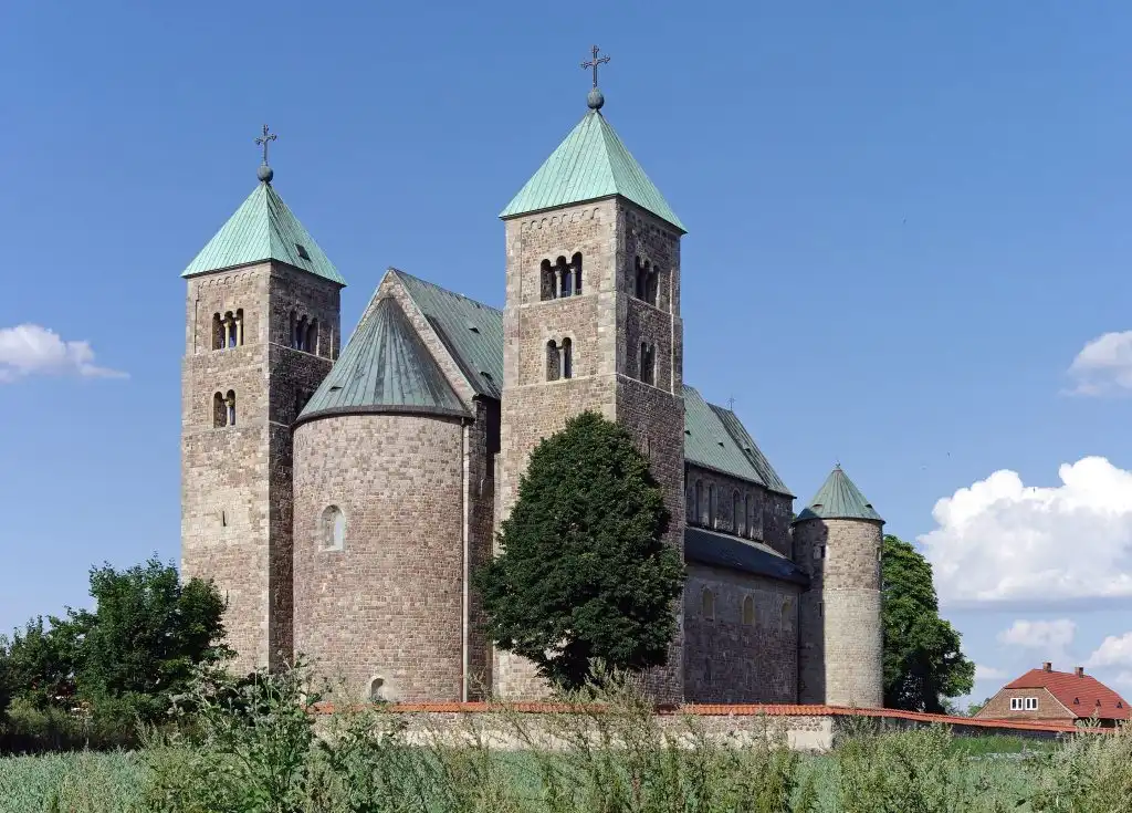 Collegiate church in Tum, Poland is an example of medieval art
