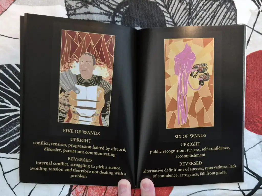 Mass Effect Inspired Tarot Guidebook