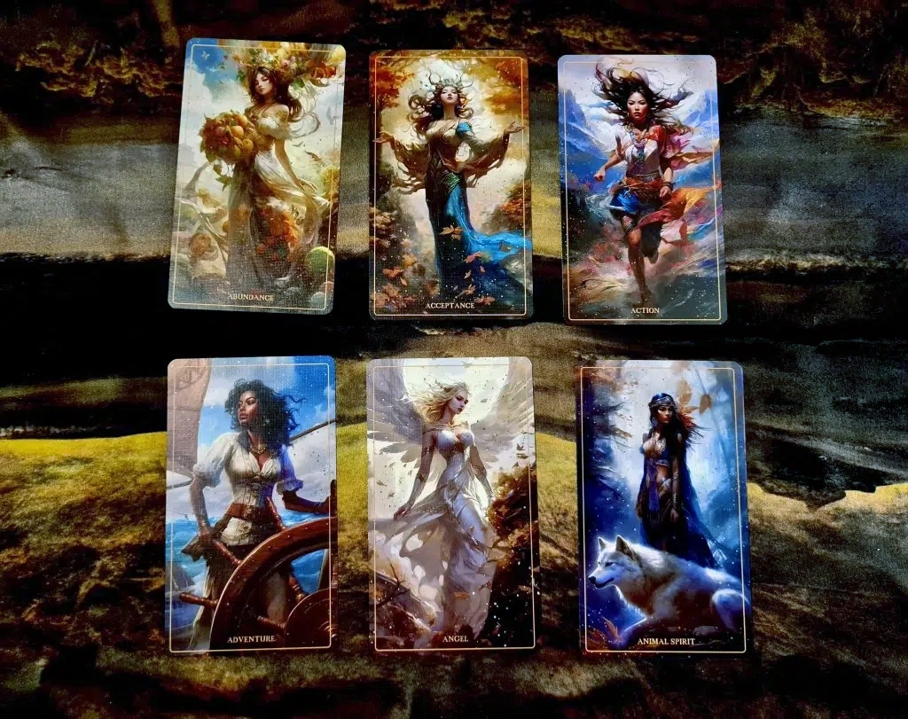 Example Cards from the Divina Serenity
