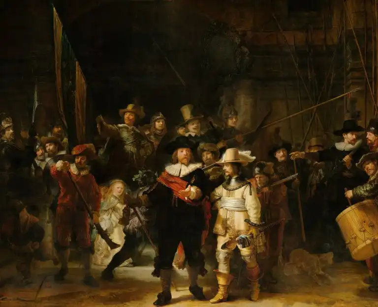 The Night Watch, Rembrandt, 1642
