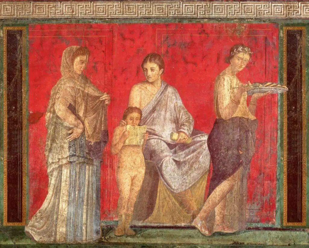 Fresco from Villa of the Mysteries