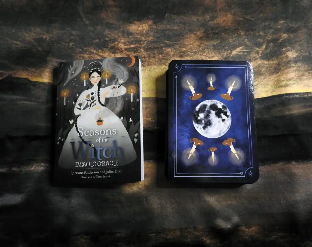 The Guidebook and the Deck of Seasons of the Witch: Imbolc Oracle