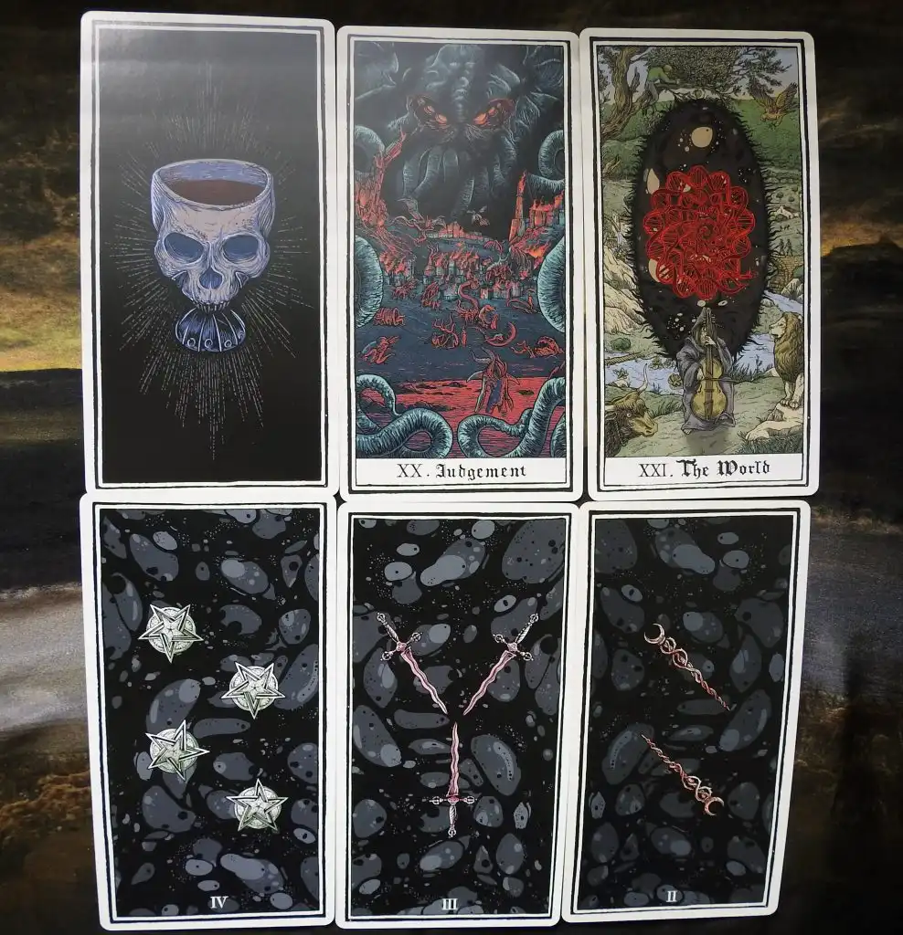 Cthulhu Dark Arts Tarot Cards