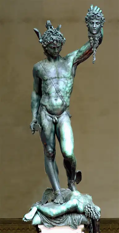 Perseus with the Head of Medusa by Cellini, 1545–1554