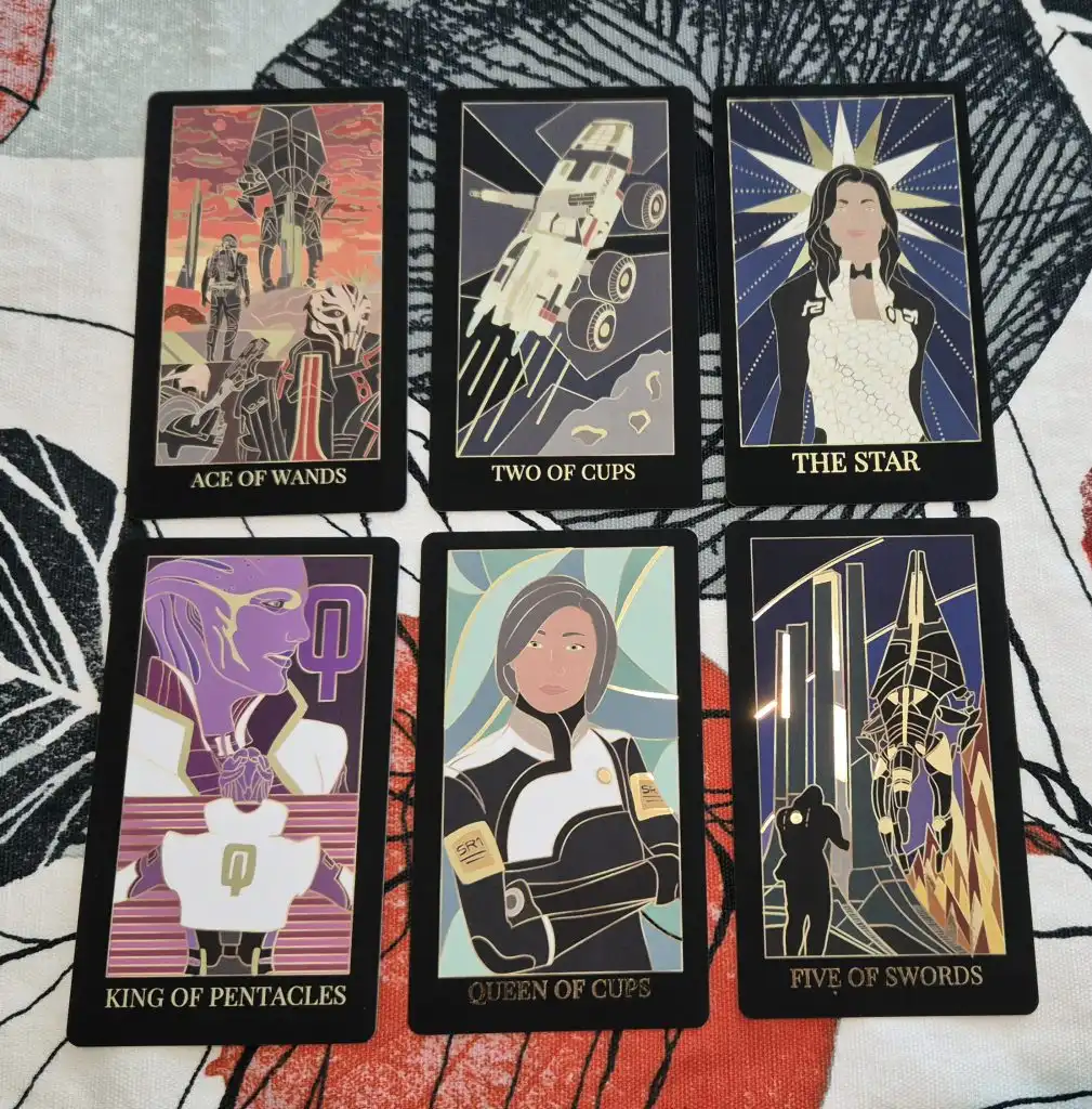 Mass Effect Inspired Tarot Cards