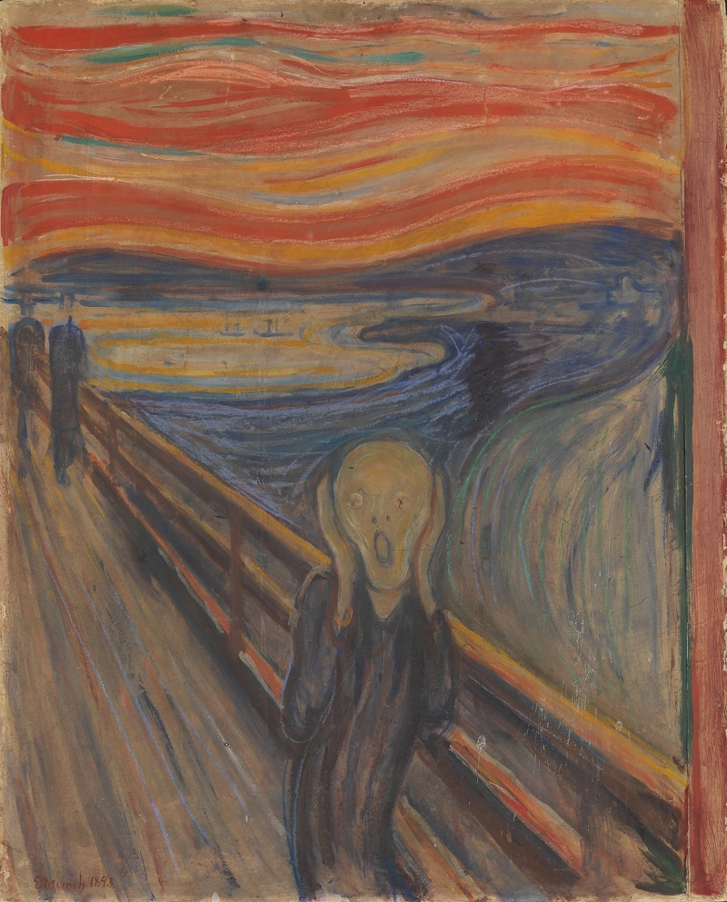 The Scream by Edvard Munch, 1893