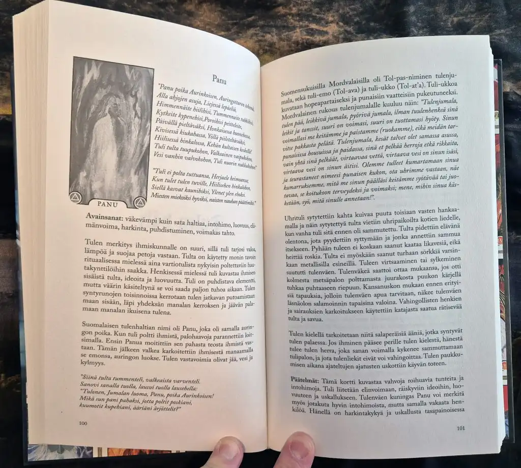 Ukon pakka / Mythologia Fennica Tarot Guidebook
