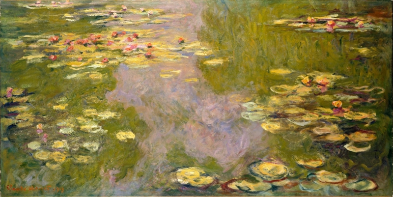 Water Lilies by Claude Monet, 1919