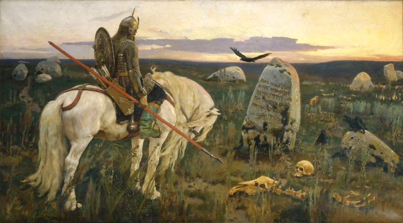 The Knight at the Crossroads by Victor Vasnetsov