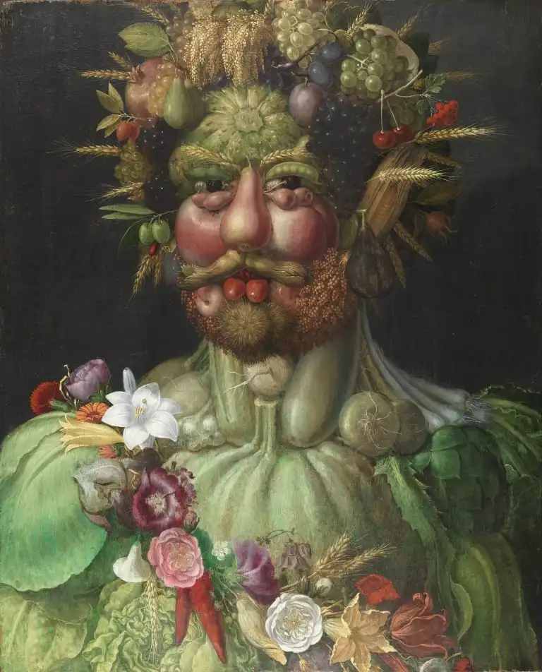 Giuseppe Arcimboldo, Vertumnus the god of seasons, 1591