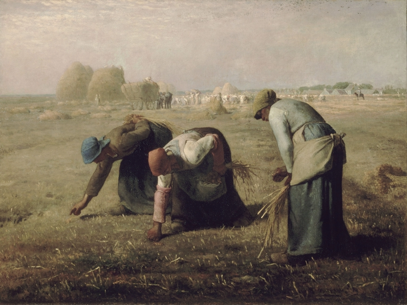 The Gleaners by Jean-François Millet, 1857