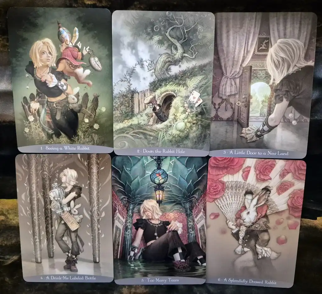 Alice in Wonderland Oracle example cards