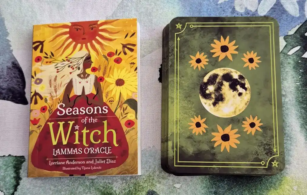 Seasons of the Witch: Lammas Oracle - Guidebook and the deck