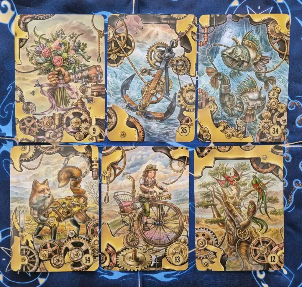 Steampunk Lenormand Cards