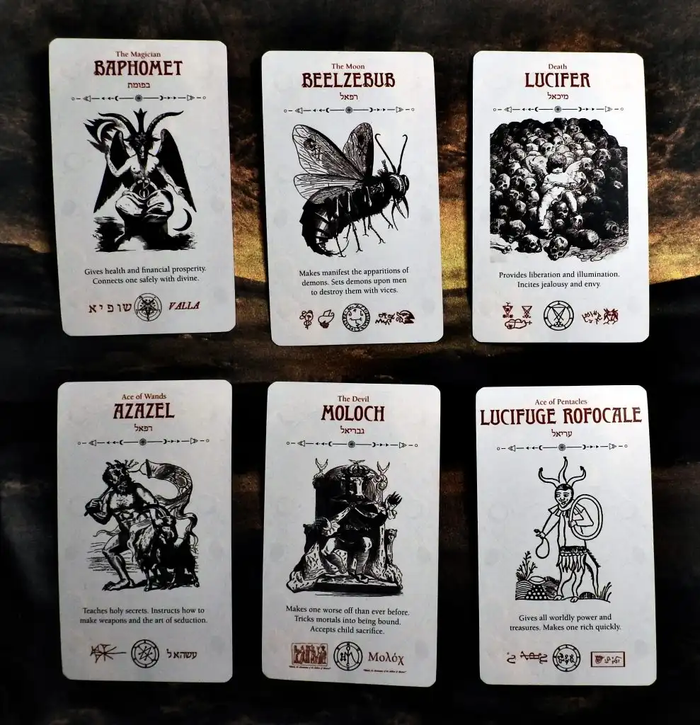 Example Cards from the Deck